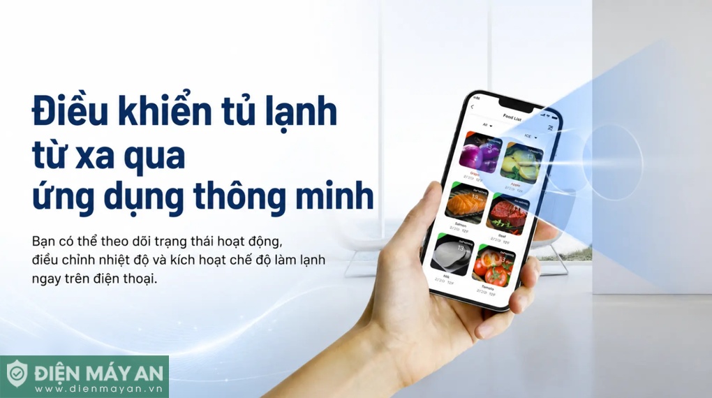 Tủ lạnh Midea Inverter 555 lít Side by Side MDRS710FGG28VN
